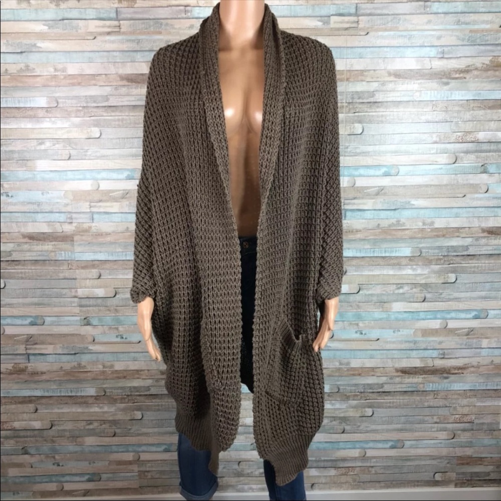 Trina Turk Cocoon Knit Sweater cardigan Pockets